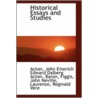 Historical Essays And Studies door John Emerich E. Acton