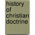 History Of Christian Doctrine
