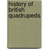 History of British Quadrupeds