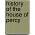 History of the House of Percy