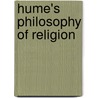 Hume's Philosophy Of Religion door J.C. A. Gaskin