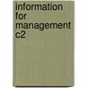 Information For Management C2 door Onbekend