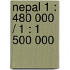 Nepal 1 : 480 000 / 1 : 1 500 000 door Onbekend