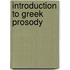 Introduction To Greek Prosody