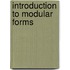 Introduction To Modular Forms
