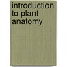 Introduction To Plant Anatomy door Jason Eames