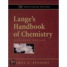 Lange's Handbook Of Chemistry door James Speight