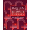 Learning and Behavior Therapy door William T. O'Donohue