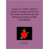 Lectures Of A Chapter, Senate door John Yarker