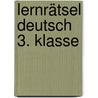 Lernrätsel Deutsch 3. Klasse by Werner Zenker