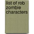 List Of Rob Zombie Characters