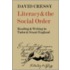 Literacy and the Social Order