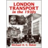 London Transport In The 1930s door Onbekend