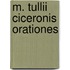 M. Tullii Ciceronis Orationes
