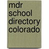 Mdr School Directory Colorado door Onbekend
