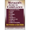 Manager's Guide to Compliance by Anthony Tarantino