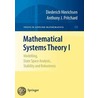 Mathematical Systems Theory I door Diederich Hinrichsen