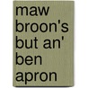 Maw Broon's But An' Ben Apron door Maw Broon