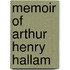 Memoir of Arthur Henry Hallam