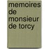 Memoires de Monsieur de Torcy