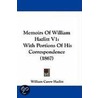 Memoirs Of William Hazlitt V1 door William Carew Hazlitt