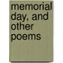 Memorial Day, And Other Poems
