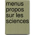 Menus Propos Sur Les Sciences