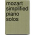Mozart Simplified Piano Solos