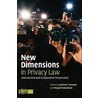 New Dimensions in Privacy Law door Onbekend