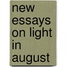 New Essays On Light In August door Onbekend