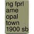 Ng Fprl Ame Opal Town 1900 Sb