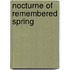 Nocturne of Remembered Spring