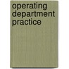 Operating Department Practice door Paul Ong