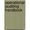 Operational Auditing Handbook door Graham Rand