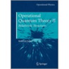 Operational Quantum Theory Ii by Heinrich Saller