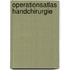 Operationsatlas Handchirurgie