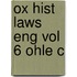 Ox Hist Laws Eng Vol 6 Ohle C