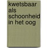 Kwetsbaar als schoonheid in het oog by Germain Droogenbroodt