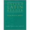 Oxf Latin Crse Reader Tchr Bk by M.G. Balme