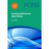 Pons Grammatiktrainer Deutsch by Christian Fandrych