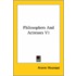 Philosophers And Actresses V1