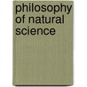 Philosophy Of Natural Science door Carl G. Hempel