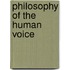 Philosophy Of The Human Voice