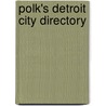 Polk's Detroit City Directory door Onbekend