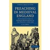 Preaching In Medieval England door Owst G.R.