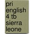 Pri English 4 Tb Sierra Leone