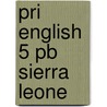 Pri English 5 Pb Sierra Leone by Ward A