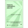 Principal Components Analysis door George Henry Dunteman