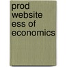 Prod Website Ess Of Economics door Onbekend