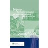 Memo bestemmingsplan en bouwvergunning onder de nieuwe Wro 2008/2009 by W.J. Bosma